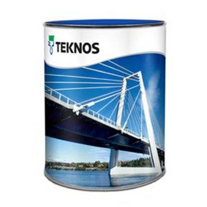 Краска акрилатная поверхностная Teknos Aqua Fasad 5120 0,9 л