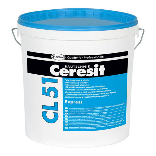 Масса гидроизоляционная Ceresit CL 51 15 кг